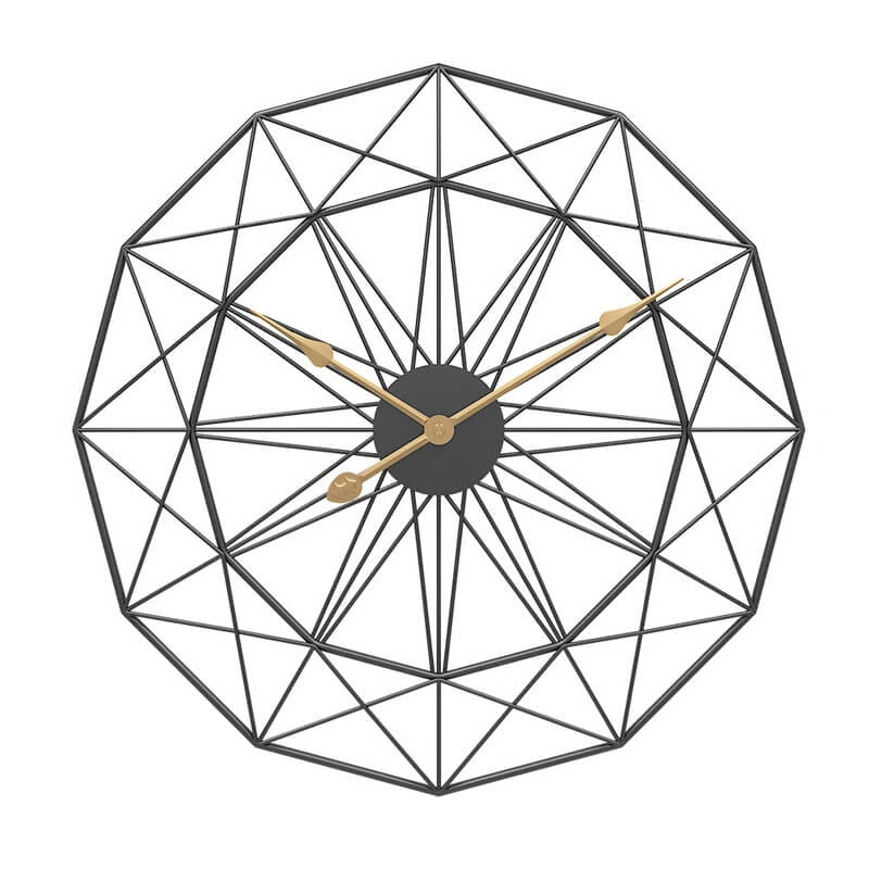 Grayson Metal Wall Clock