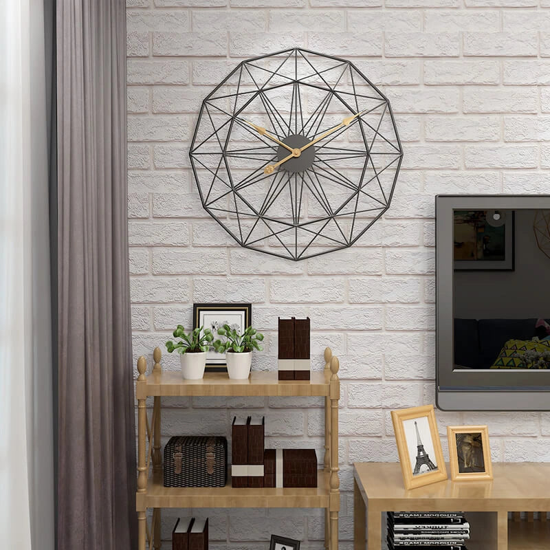 Grayson Metal Wall Clock