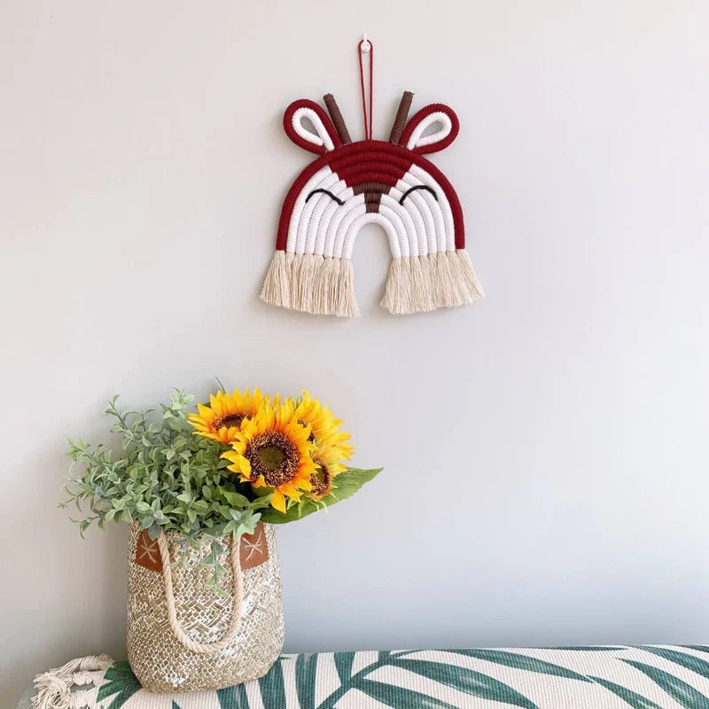 Lion and Reindeer Wall Hanging