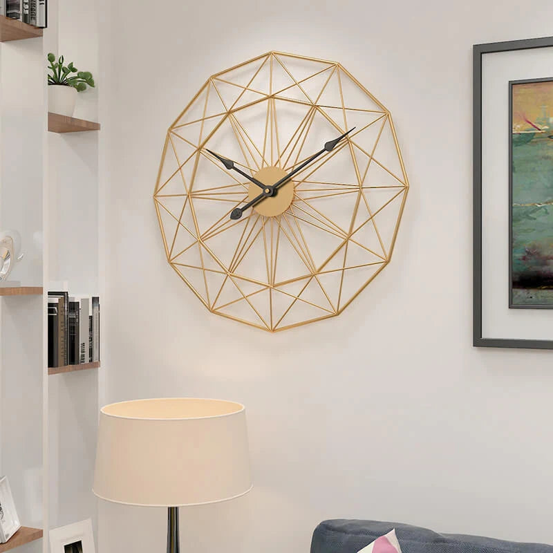 Grayson Metal Wall Clock