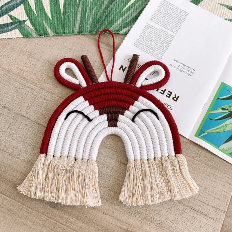 Lion and Reindeer Wall Hanging