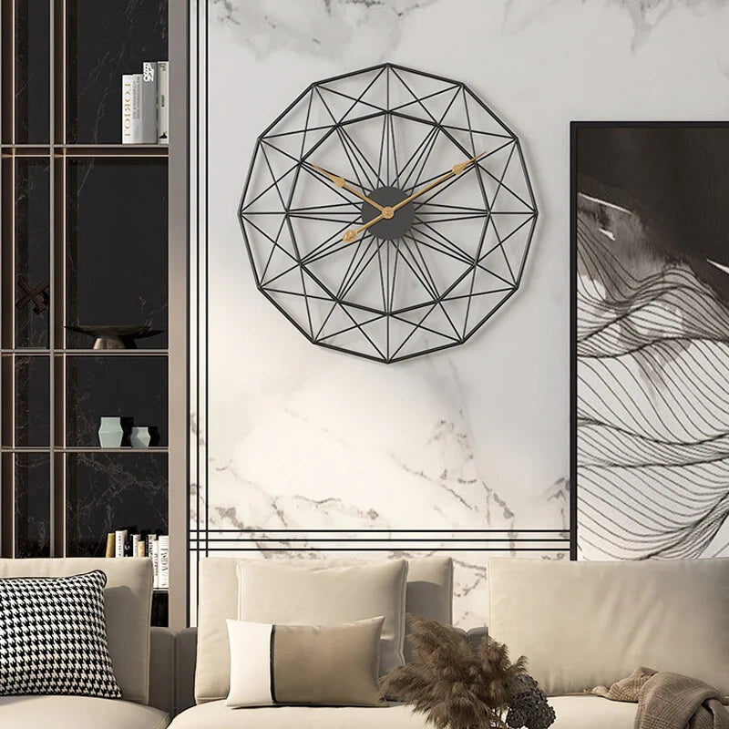 Grayson Metal Wall Clock