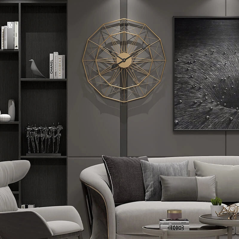 Grayson Metal Wall Clock