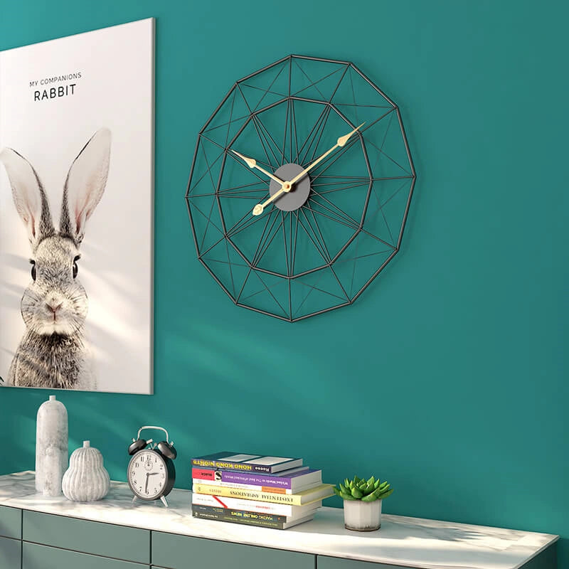 Grayson Metal Wall Clock