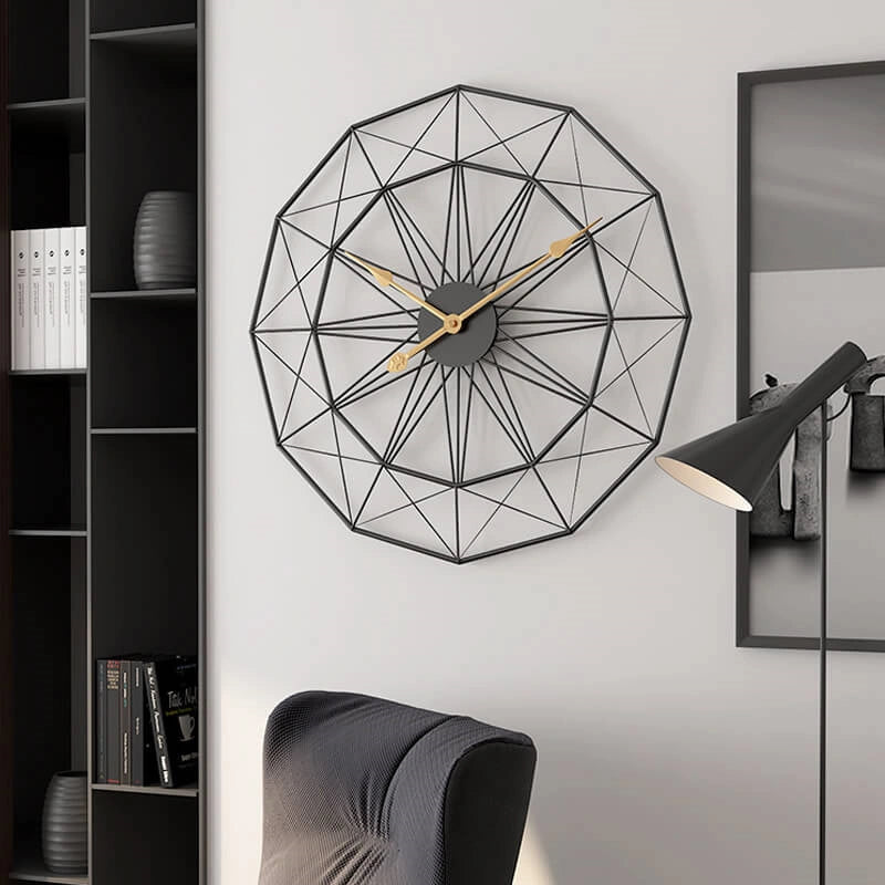 Grayson Metal Wall Clock