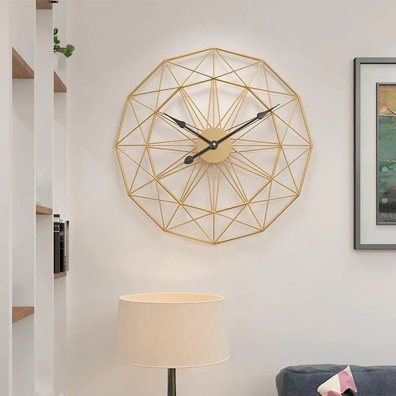 Grayson Metal Wall Clock