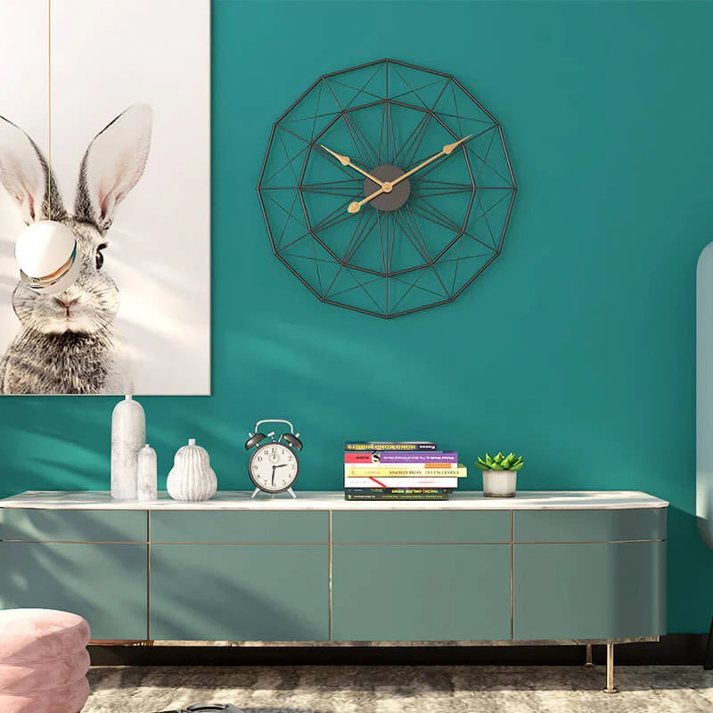 Grayson Metal Wall Clock